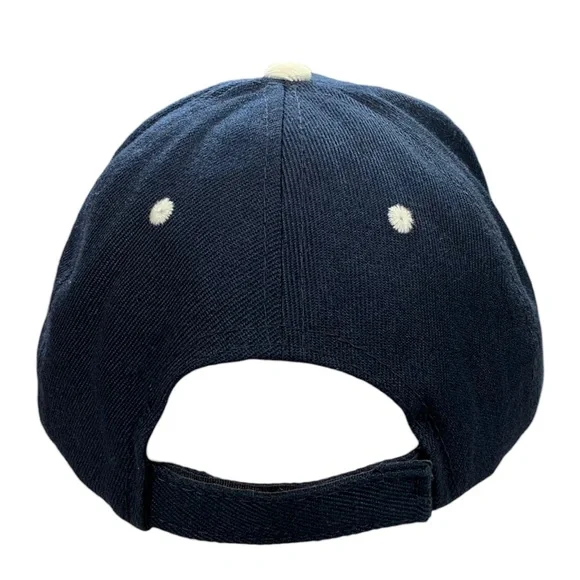 Vintage US United States Navy Blue Embroidered Adjustable Strapback Hat - Picture 3 of 6